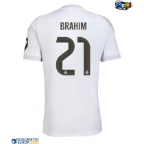 Moški Nogometni dresi Real Madrid Brahim Diaz #21 Domači 2025-26 Kratek Rokav